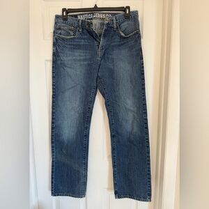 Nautica Men's Relaxed Fit Blue Jeans